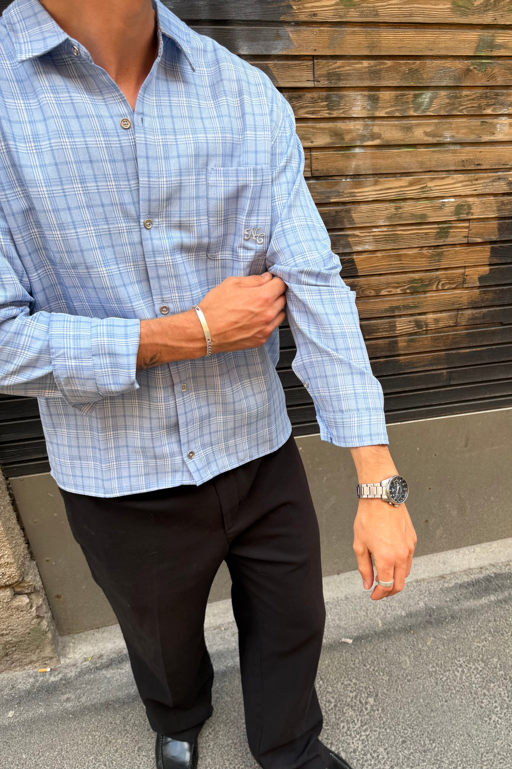 Overshirt Blue